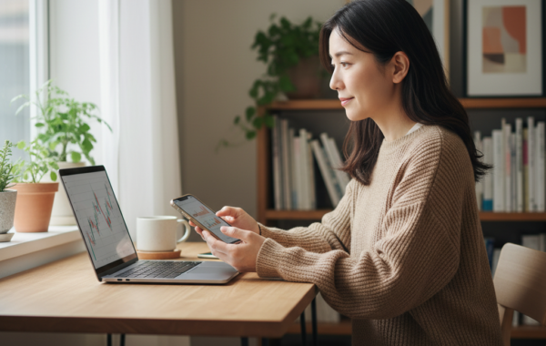 【在宅で始めるFX副業！リスクを抑えた安心の始め方、教えちゃいます✨】