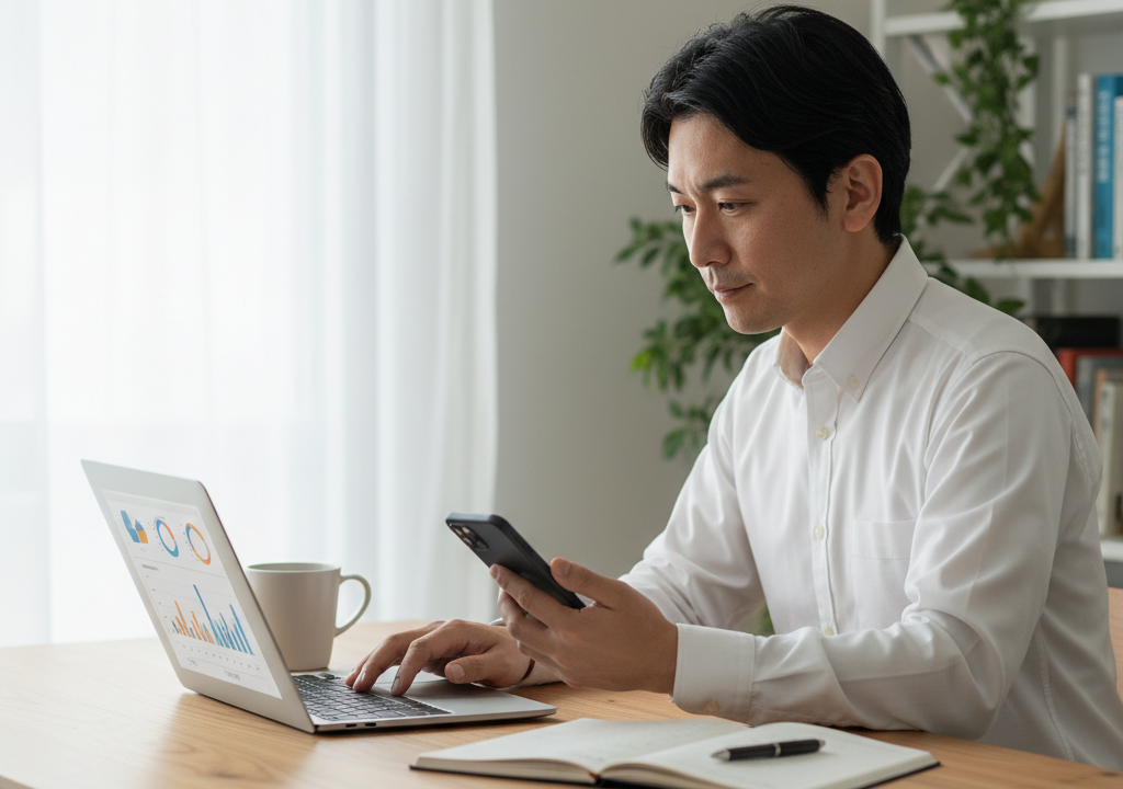 【データが示す。副業収入を投資で増やす、確実な3ステップ】